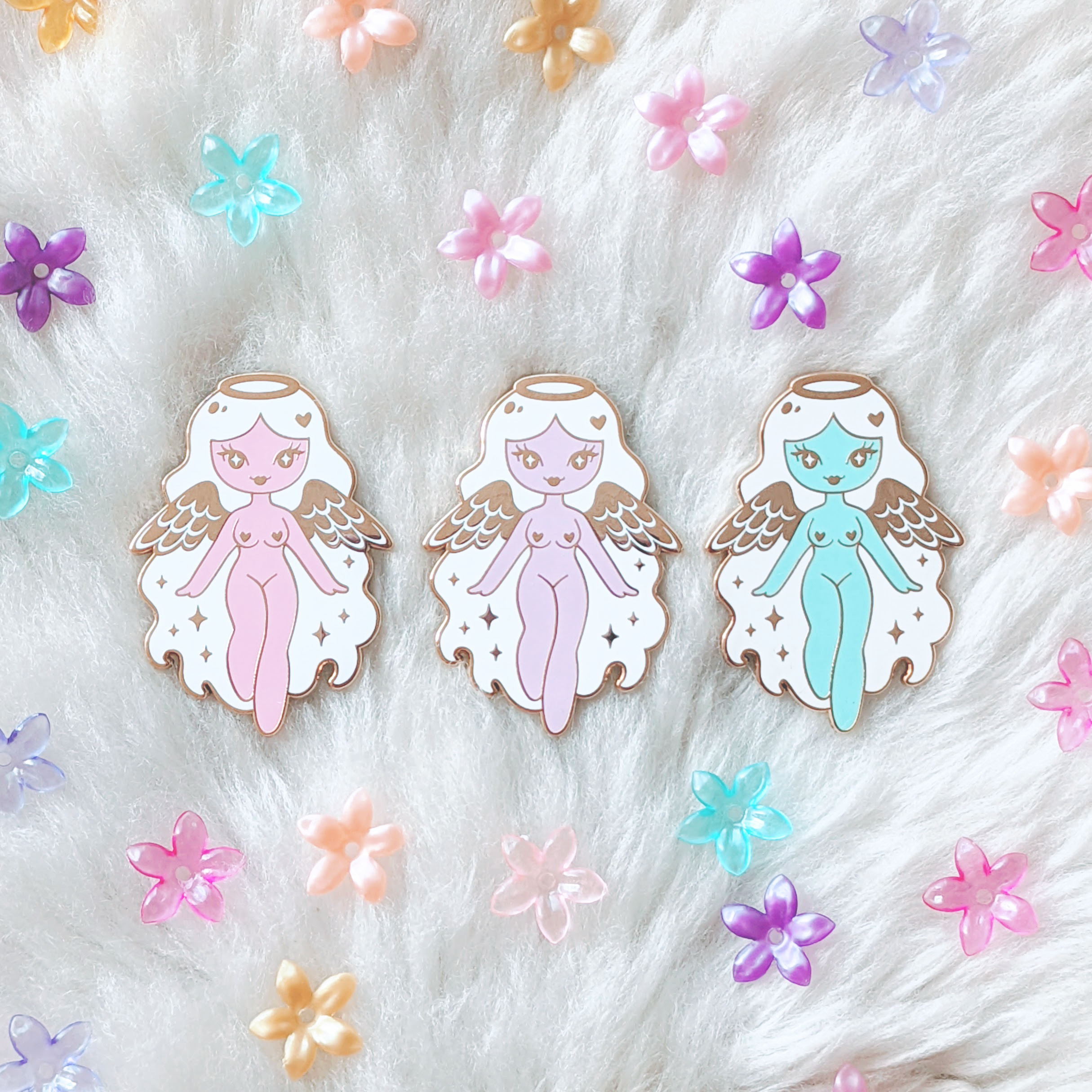 New Yui Angel and Devil Pins!